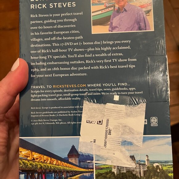 Rick Steves' Europe The 20-Year Anthology 17 DVD Set New Sealed (e/x) - Picture 5 of 7